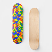 Skateboard Camouflage Camo Fun Rainbow (Recto)