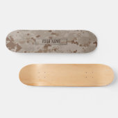 Skateboard Camouflage de désert de Digitals personnalisable (Horz)