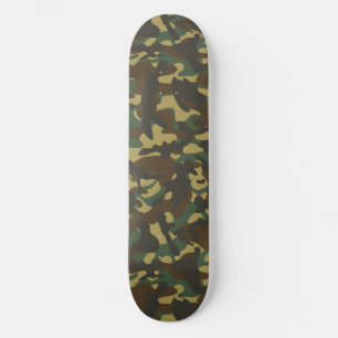 Skateboard Camouflage de forêt