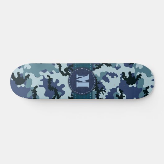Skateboard Camouflage de la marine (Horz)
