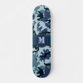 Skateboard Camouflage de la marine (Devant)