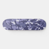 Skateboard Camouflage de la marine violette (Horz)