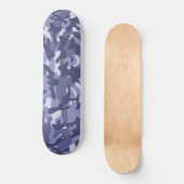Skateboard Camouflage de la marine violette (Recto)