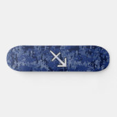 Skateboard Camouflage de NavyDigital de symbole de zodiaque (Horz)