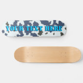 Skateboard Camouflage d'hiver (Horz)