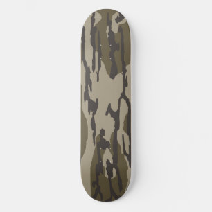 Skateboard Camouflage du fond de la terre Camo du fond
