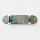 Skateboard Camouflage et fleurs (Horz)
