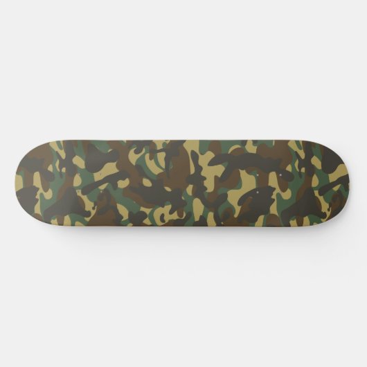 Skateboard Camouflage forestier (Horz)