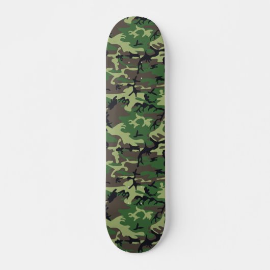 Skateboard Camouflage militaire (Devant)