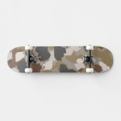 Skateboard Camouflage Militaire Tons Terre Bruns (Horz)
