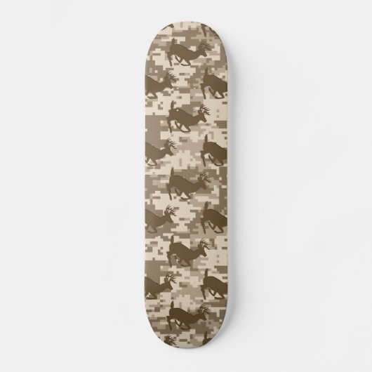 Skateboard Camouflage numérique du désert Motif de caméra de  (Recto)