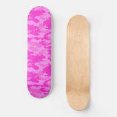 Skateboard Camouflage rose (Recto)