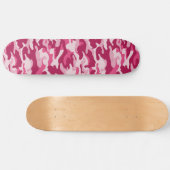 Skateboard Camouflage rose (Horz)