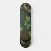 Skateboard Camouflage vert militaire (Recto)