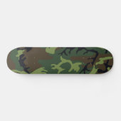 Skateboard Camouflage vert militaire Woodland (Horz)
