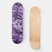 Skateboard Camouflage Violet, Militaire, Armée (Recto)