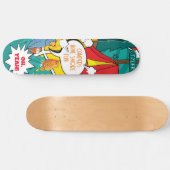 Skateboard Camp d'été Pop Art pour enfants (Horz)