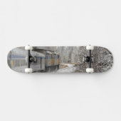 Skateboard Canada, Alberta. Train de neige VIA Rail entre (Horz)