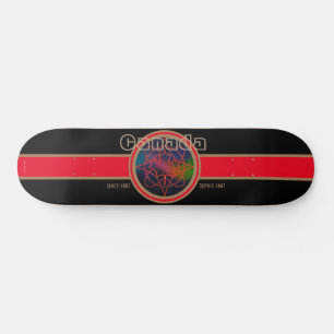 Skateboard Canada depuis 1867 Planche à roulettes Aurora (Noi