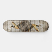Skateboard Canard en bois de canard de pays occidental de (Horz)