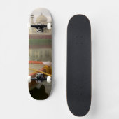 Skateboard Canot à eau avec Taj Mahal, Agra, Inde (Recto)
