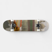 Skateboard Canot à eau avec Taj Mahal, Agra, Inde (Horz)