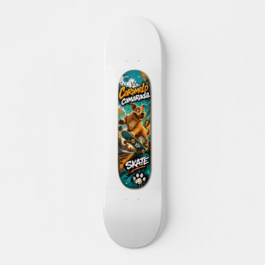 Skateboard Caramelo Camarada (Devant)