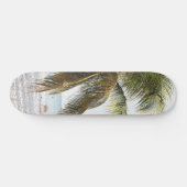 Skateboard Caribbean Beach Bliss 9 #art #travel (Horz)