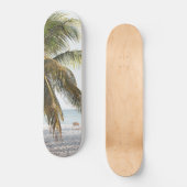 Skateboard Caribbean Beach Bliss 9 #art #travel (Recto)