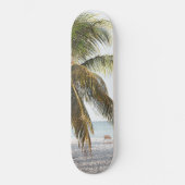 Skateboard Caribbean Beach Bliss 9 #art #travel (Recto)