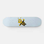 Skateboard Caricature d'abeille (Horz)