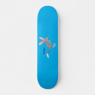 Skateboard Caricature de bilby australien très heureuse