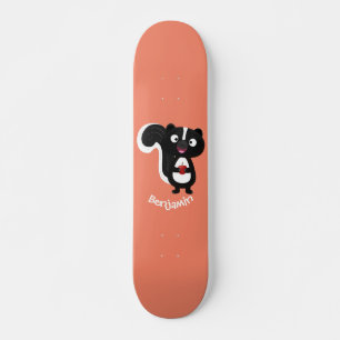 Skateboard Caricature de skunk jote happy