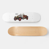 Skateboard Caricature de voiture classique 1920 (Horz)