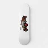 Skateboard Caricature de voiture classique 1920 (Devant)
