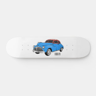 Skateboard Caricature de voiture classique 1948