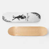 Skateboard Caricature du hameau (Horz)