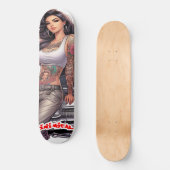 Skateboard Carla inimique (Recto)