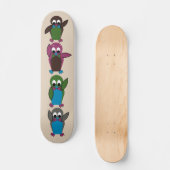 Skateboard Carnaval au Zoo - Penguin-Kid (Recto)