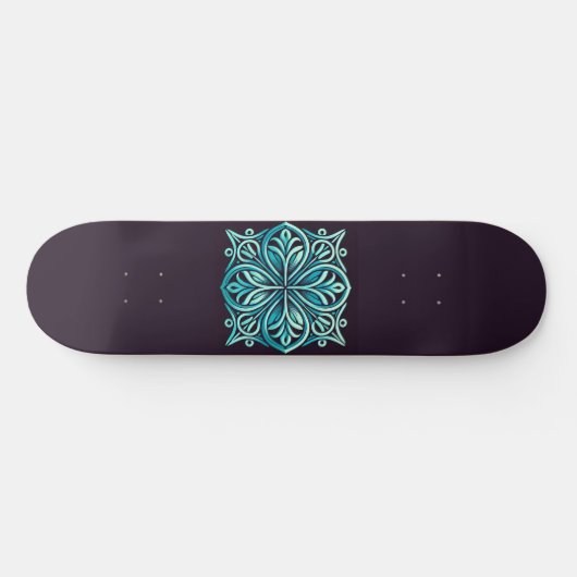 Skateboard Carré Celtique simple (Horz)