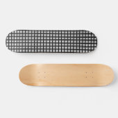 Skateboard Carré - Noir et Blanc (Horz)