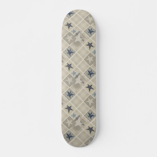 Skateboard Carrelage beige (Devant)
