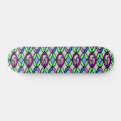 Skateboard Carrelage couleur verre (Horz)