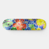 Skateboard Carrelage de mosaïque coloré clair Koi Fish Pond (Horz)