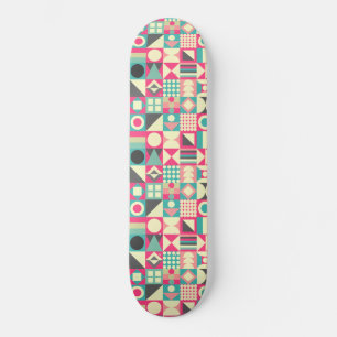 Skateboard Carrés Abstraits 110419