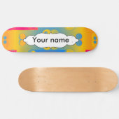Skateboard Carrés et conception d'abrégé sur cercles (Horz)