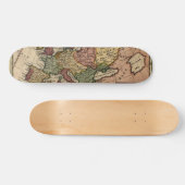 Skateboard Carte 1721 de l'Europe (Horz)