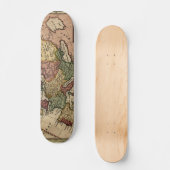 Skateboard Carte 1721 de l'Europe (Recto)