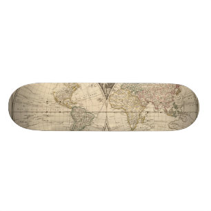 Skateboard Carte 9 du monde