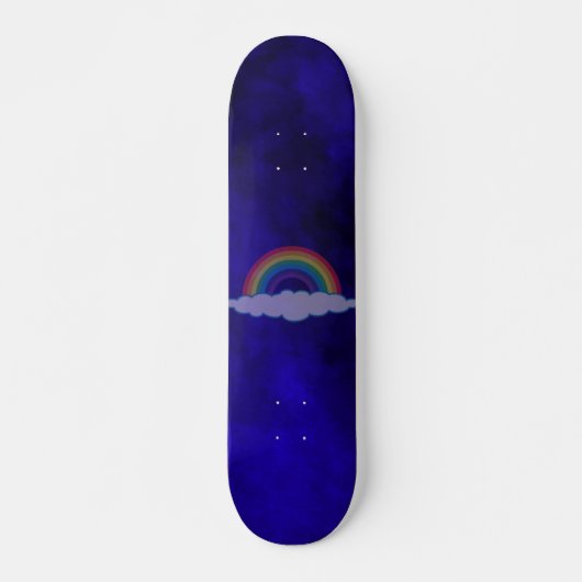 Skateboard Carte à glissière Dark Rainbow Custom Signature Pr (Devant)